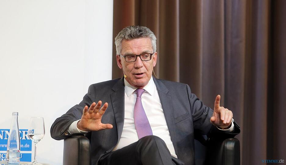 Stimme-Wahlcheck mit Thomas de Maizière | 29.8. Stimme-Wahlcheck mit Thomas de Maizière | 29.8.