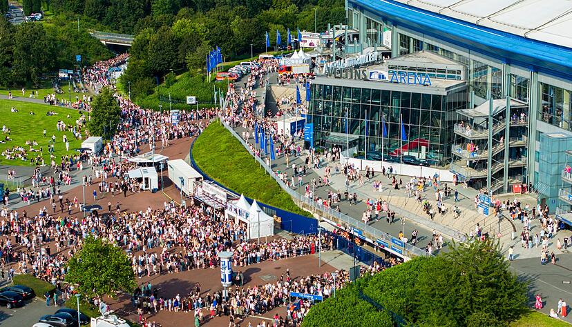 180.000 Fans wollten die Sängerin allein in Gelsenkirchen sehen - das hat die Suchanfragen bei Airbnb deutlich nach oben getrieben. (Archivbild)