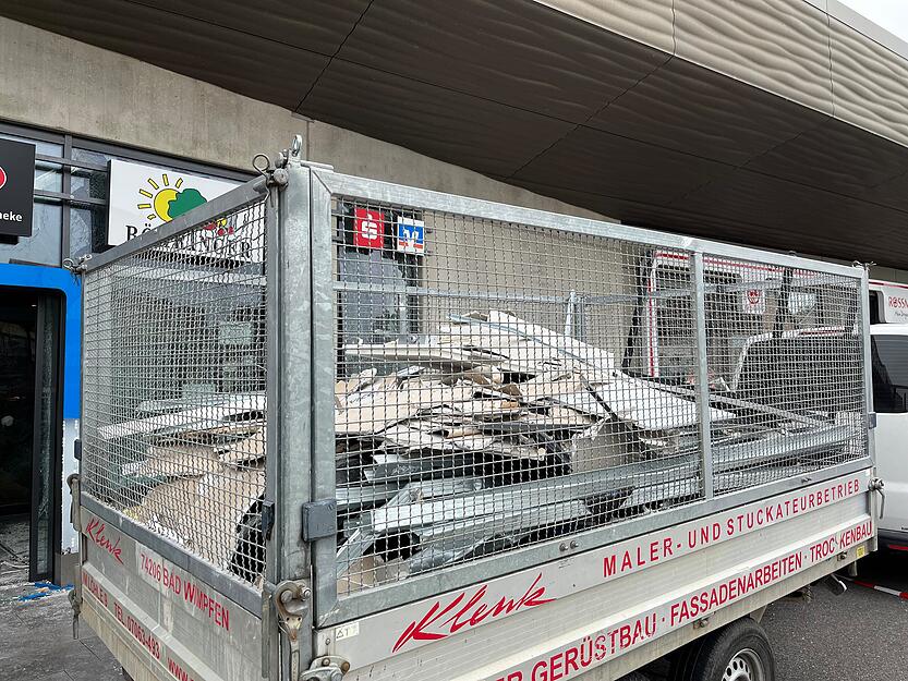 Geldautomatensprengung in Offenau: Bilder zeigen Ausmaß der Zerstörung
