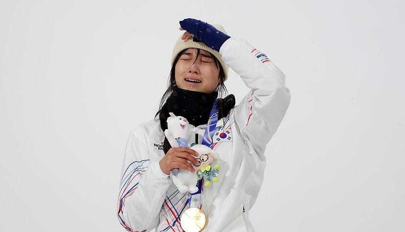 Gaon Choi sicherte sich im letzten Run noch Gold.