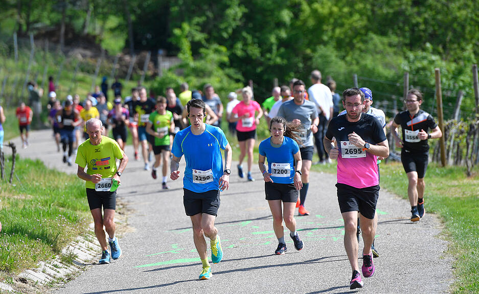 21. Trollinger Marathon - Auf der Strecke