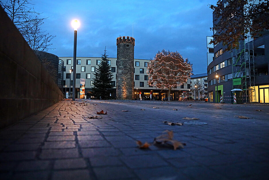 Leere Heilbronner Innenstadt - schon vor den Ausgangsbeschränkungen Leere Heilbronner Innenstadt - schon vor den Ausgangsbeschränkungen