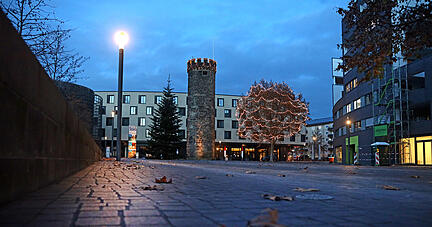 Leere Heilbronner Innenstadt - schon vor den Ausgangsbeschränkungen Leere Heilbronner Innenstadt - schon vor den Ausgangsbeschränkungen
