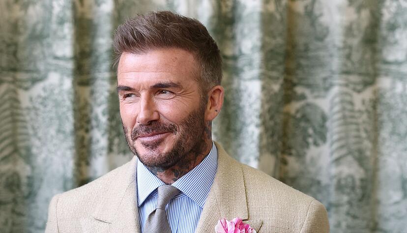 David Beckham traf den K&ouml;nig.