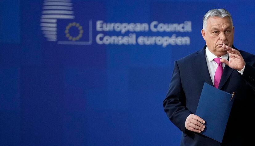 Der ungarische Ministerpr&auml;sident Viktor Orban drohte mit einem Veto. (Archivbild)