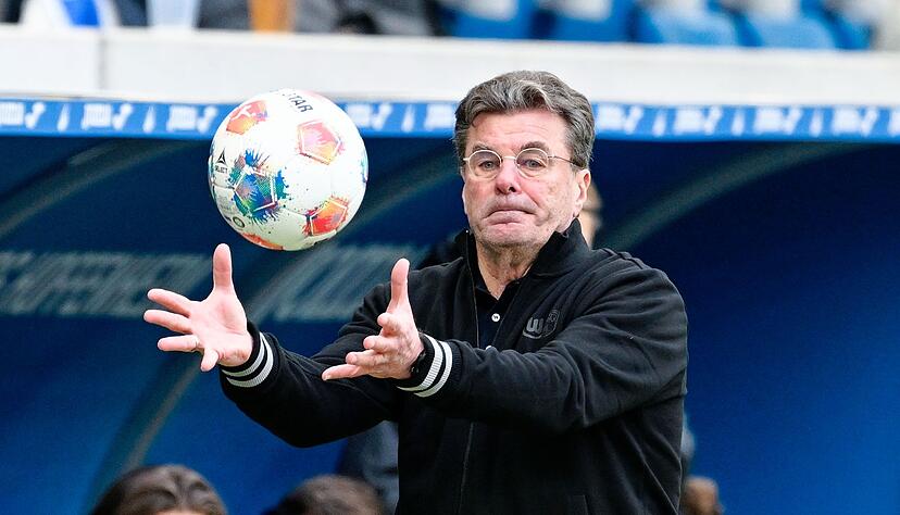 Dieter Hecking war mit dem Punktgewinn zufrieden.