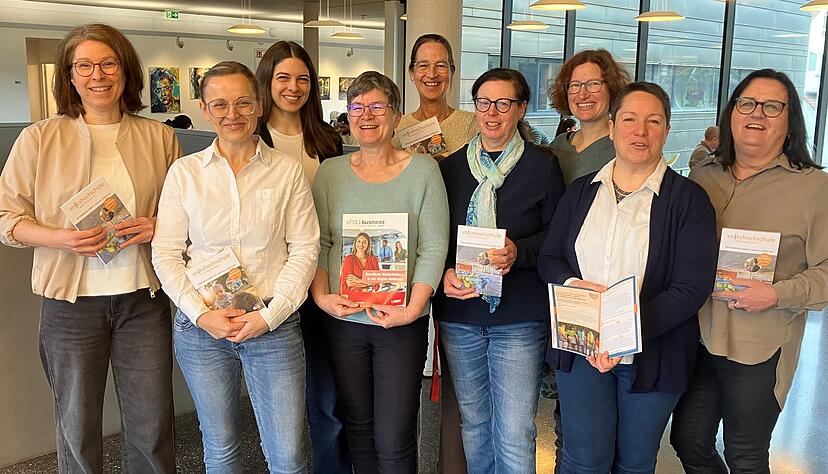 Das Frauenteam der Volkshochschule Neckarsulm freut sich auf das neue Semester. Das Frauenteam der Volkshochschule Neckarsulm freut sich auf das neue Semester.