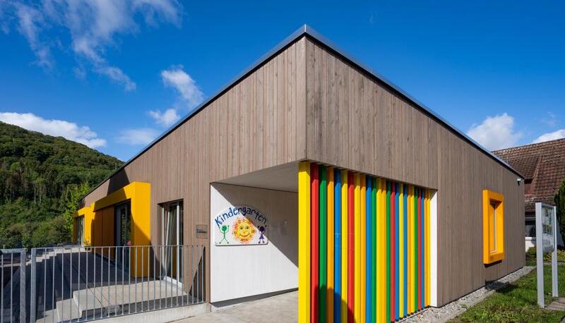 Kindergarten in Holzbauweise in Künzelsau-Kocherstetten Kindergarten in Holzbauweise in Künzelsau-Kocherstetten