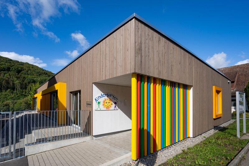 Kindergarten in Holzbauweise in Künzelsau-Kocherstetten Kindergarten in Holzbauweise in Künzelsau-Kocherstetten