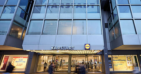 In berlin hat Lidl vor einem Jahr die ersten beiden Filialen in Galeria-Kaufh&auml;usern er&ouml;ffnet.