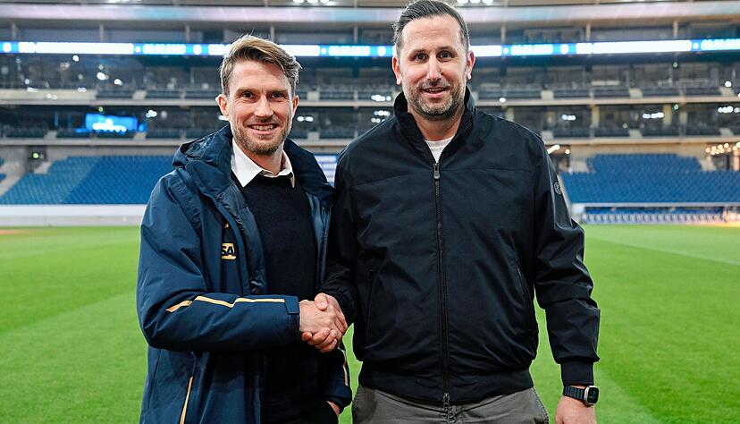 Andr&eacute; Kreuzwieser (rechts) hei&szlig;t der neu gew&auml;hlte Vorsitzende der TSG 1899 Hoffenheim, Florian Beil (links) fungiert als sein Stellvertreter.