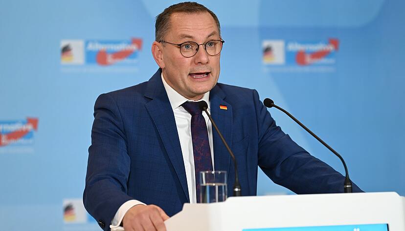 AfD-Fraktionschef Tino Chrupalla sagt, die Union stelle jetzt Forderungen, die die AfD seit Jahren gestellt habe.