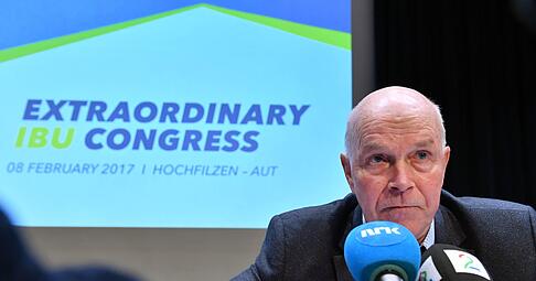 Der wegen Korruption verurteilte Anders Besseberg ist im Biathlon-Sport nicht mehr erwünscht.