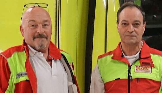 Ralf Wannenwetsch (links) und Marco Altmann sind Retter aus Passion.