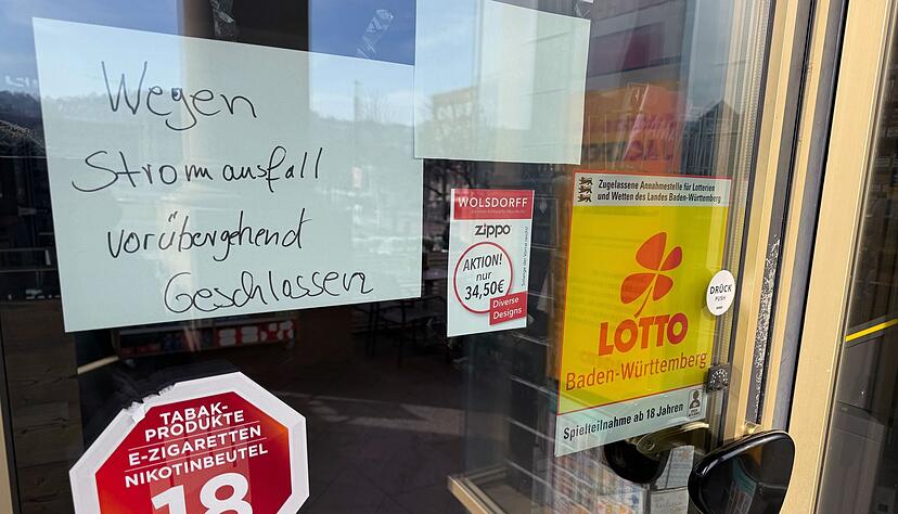 In der Innenstadt mussten Gesch&auml;fts zeitweise schlie&szlig;en.