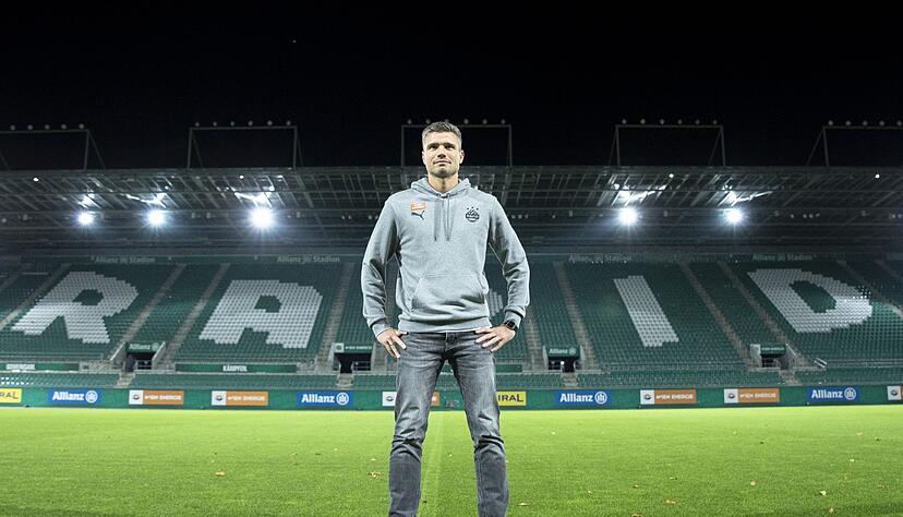 Robert Klau&szlig; ist neuer Trainer von Rapid Wien.