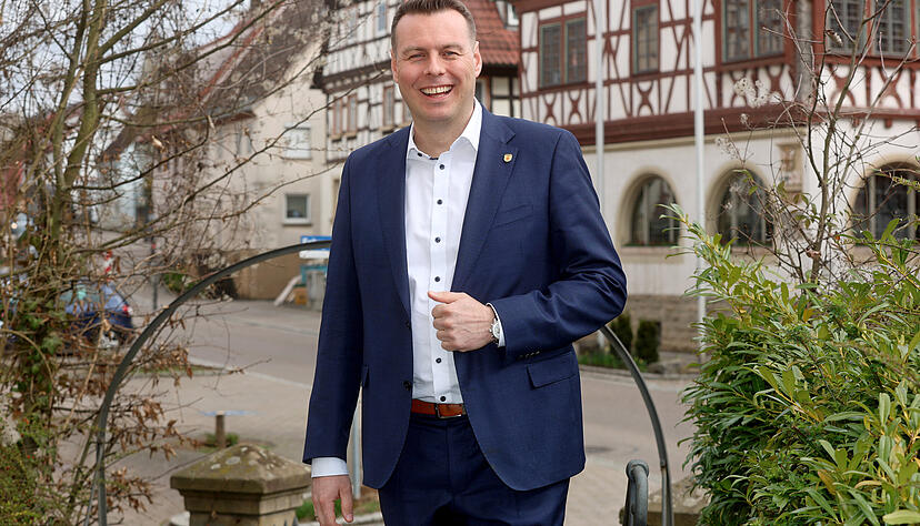 &bdquo;Wir m&uuml;ssen aktuell das W&uuml;nschenswerte von dem Machbaren trennen&ldquo;, sagt Oedheims B&uuml;rgermeister Matthias Schmitt &uuml;ber die angespannte finanzielle Lage der Kommune.