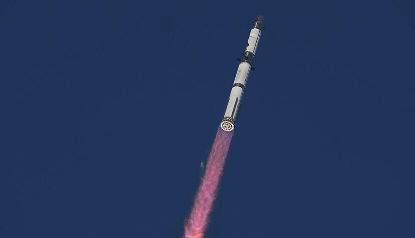 Die Rakete &laquo;Starship&raquo; soll zum Mars fliegen.