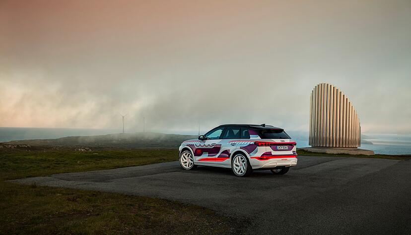 Die Langstrecke im Blick: Je nach Modell soll die Reichweite im elektrischen Audi Q6 E-Tron rund 600 Kilometer betragen.