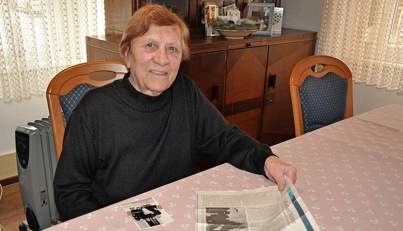 Erinnerungsfoto: (von links) Christa Schwerdtfeger, Gertrud Hauck, Berta Schwerdtfeger und die Mutter von Hermann Schwerdtfeger. Foto: privat