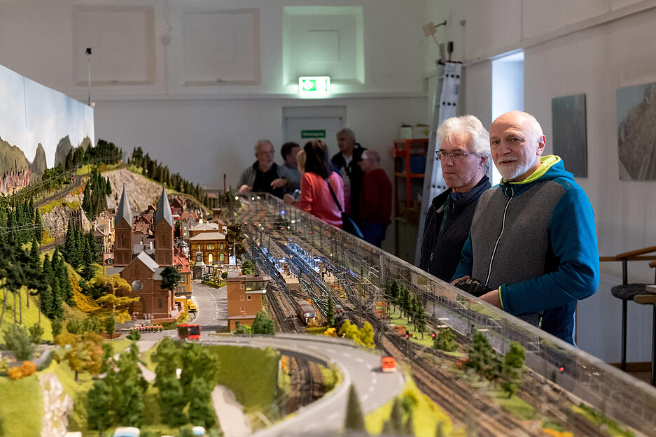Die Züge fahren wieder: Nach einem schweren Brand war die Anlage lange für Besucher geschlossen. Die Züge fahren wieder: Nach einem schweren Brand war die Anlage lange für Besucher geschlossen.