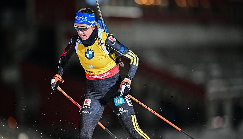 Franziska Preu&szlig; hofft nach ihrem verkorksten Saisonstart auf bessere Rennen in Hochfilzen.