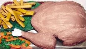 Einfach zum Anbei&szlig;en, das Fast-Food aus Papier.Fotos: Yvonne Tscherwitschke