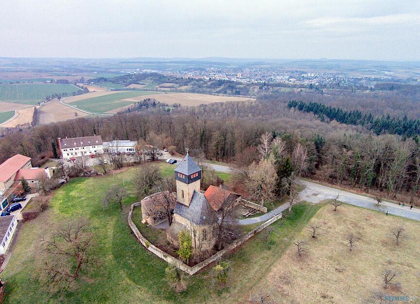 Der Ottilienberg bei Eppingen von oben STIMME.de