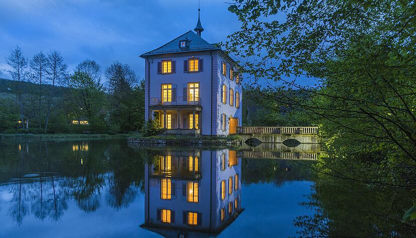 Das Trappensee-Schlösschen wird zum Literaturhaus.
Foto: Archiv/Schweizer