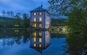 Das Trappensee-Schlösschen wird zum Literaturhaus.
Foto: Archiv/Schweizer
