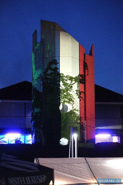 Das Blaue Fest, 25-j&auml;hrige St&auml;dtepartnerschaft Bad Friedrichshall mit St. Jean Le Blanc