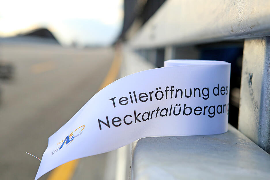 Eröffnung Neckartalbrücke
