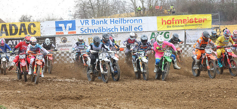 Insgesamt 73 Fahrer nahmen teil.