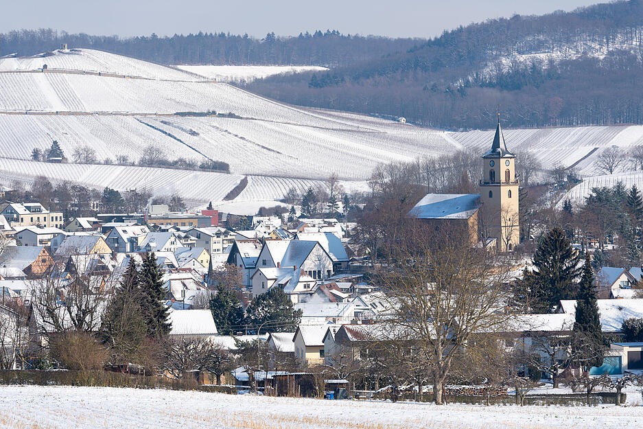Winter in der Region