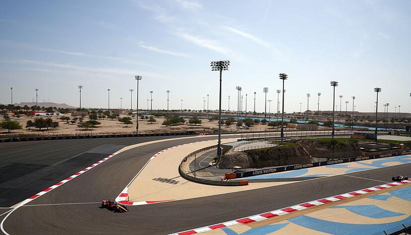 Auf dem Bahrain International Circuit wird 2026 nicht gefahren. (Archivbild)