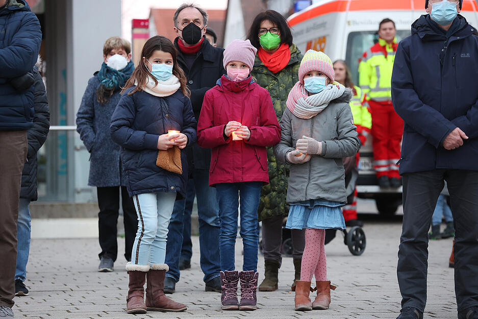 Neckarsulm demonstriert für den Frieden in der Ukraine