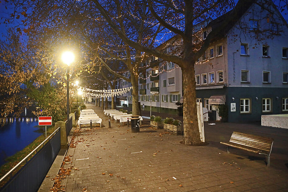 Leere Heilbronner Innenstadt - schon vor den Ausgangsbeschränkungen Leere Heilbronner Innenstadt - schon vor den Ausgangsbeschränkungen