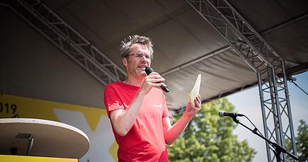 Campact-Chef Christoph Bautz. Foto: Ruben Neugebauer / Campact