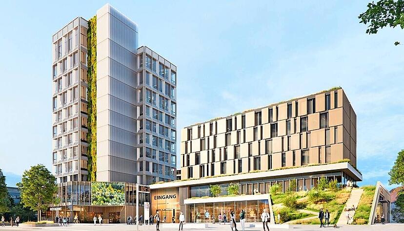 Das Wohnbauunternehmen Neufeld hat große Pläne für das Wollhaus. Das Wohnbauunternehmen Neufeld hat große Pläne für das Wollhaus.