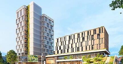 Das Wohnbauunternehmen Neufeld hat große Pläne für das Wollhaus. Das Wohnbauunternehmen Neufeld hat große Pläne für das Wollhaus.