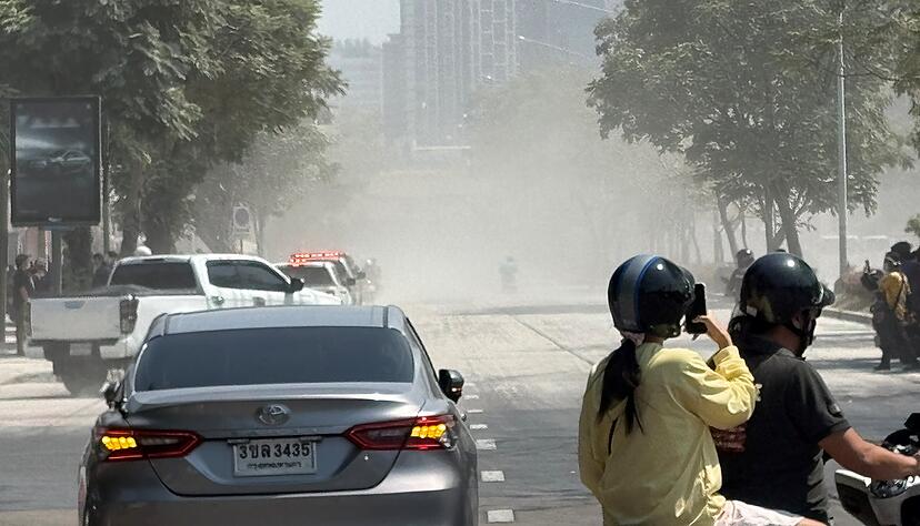 In Bangkok und Myanmar war am Freitag ein Erdbeben zu spüren. In Bangkok und Myanmar war am Freitag ein Erdbeben zu spüren.