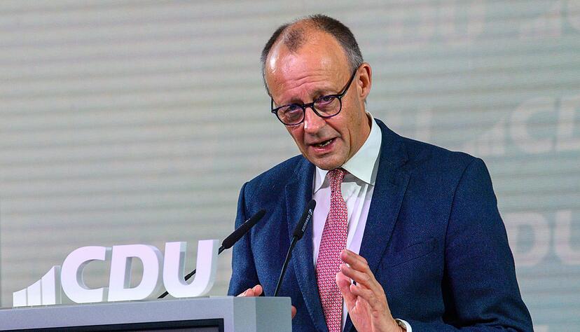 «Wir müssen ein starker Industriestandort bleiben», sagt Kanzler Friedrich Merz (CDU).