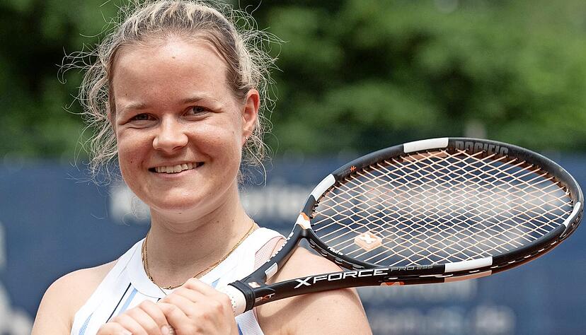 Hat ihr Einzel und ihr Doppel gewonnen, dennoch reicht es f&uuml;r die Oberliga-Frauen des TC Bad Friedrichshall nicht zum Klassenerhalt: Lea Eitrich.
Foto: Archiv/Veigel