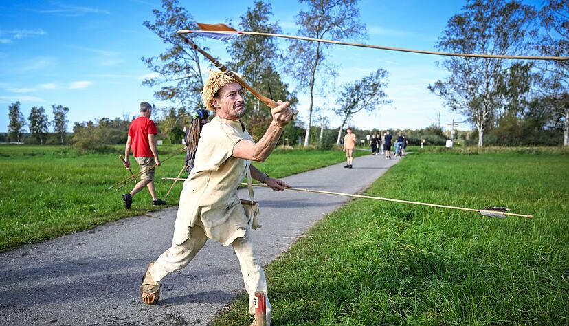 Das Ziel war 26 Meter entfernt.