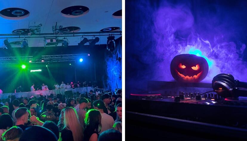 Auch dieses Jahr findet das Halloween-Event am Abend des 31. Oktober in der Harmonie (links) statt – allerdings mit einigen Änderungen.