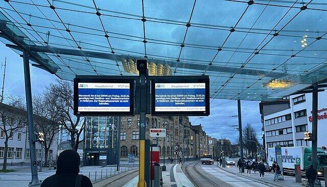 Bereits Ende Januar war es in Heilbronn zu Bus- und Stadtbahnausfällen gekommen.