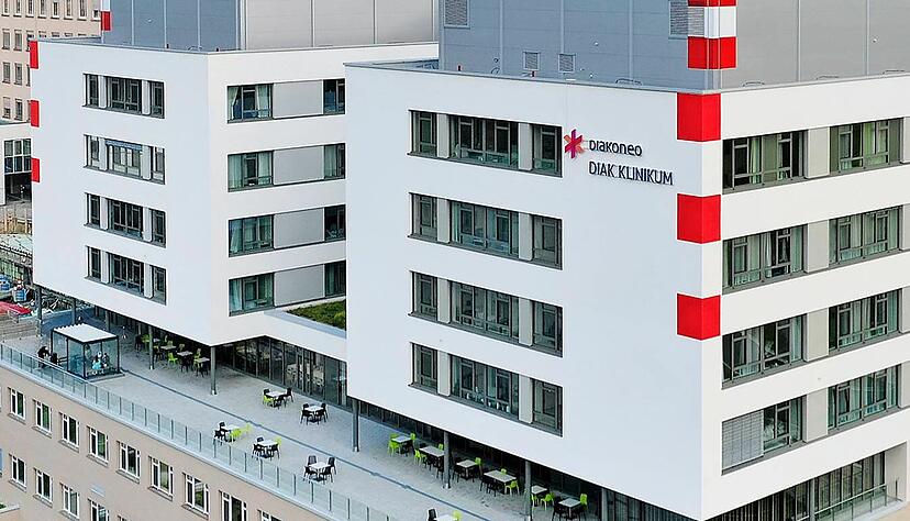 Im Diak Klinikum werden rund 45 Corona-Patienten versorgt - knapp ein Viertel aus dem Hohenlohekreis. Foto: privat