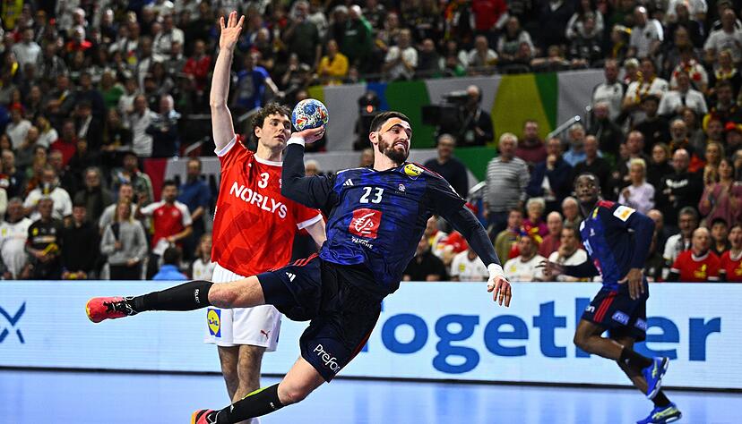 Ludovic Fabregas war mit acht Treffern Frankreichs bester Werfer im EM-Finale gegen D&auml;nemark.