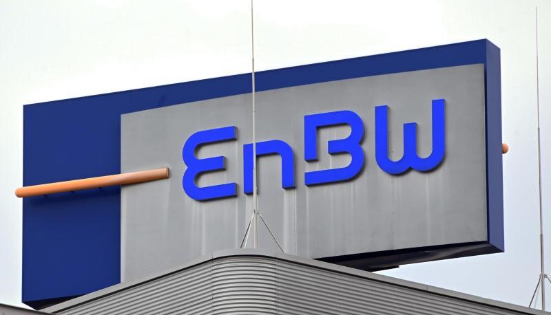 Ein Logo des Energiekonzern Energie Baden-W&uuml;rttemberg (EnBW).