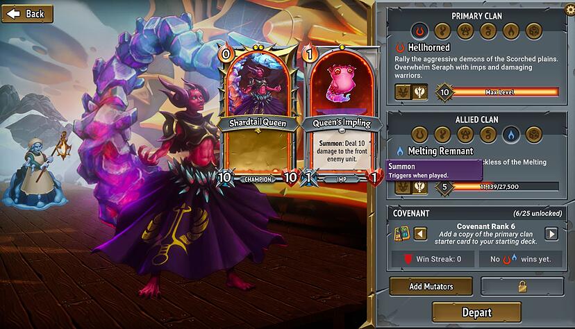 Die Spieler können in «Monster Train» unter fünf Höllenstämmen wählen. Die Spieler können in «Monster Train» unter fünf Höllenstämmen wählen.